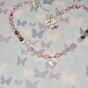 Number # 45:  Love Always and forever, Kunzite and Rose qrts = goodwill